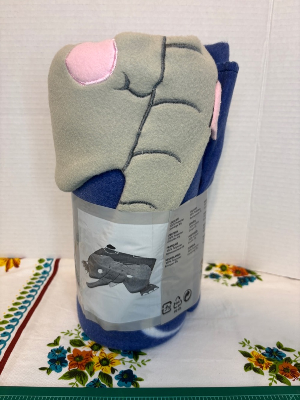 IKEA Elephant Throw Blanket Brand New in Package Children’s Room African Decor